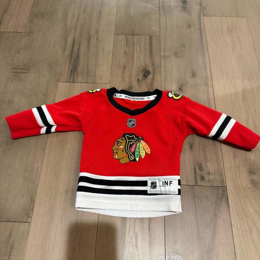 NHL Chicago Blackhawks Jersey Infant INF Red Hockey